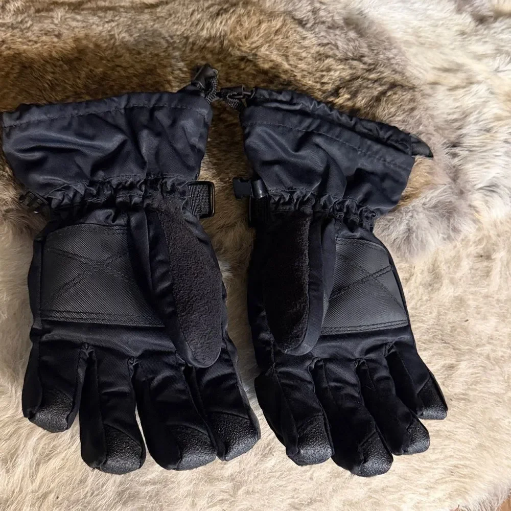 HEAD Black Winter Gloves YXL (4000)